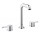 Umyvadlová batéria Grohe Essence na postavení, wys. 193 mm, chróm, 3-otvorová