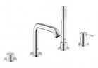 Vaňová Batéria Grohe Essence, 4-otvorová, wys. 251 mm - chróm