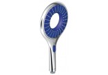 Ručná sprcha GROHE Rainshower® Icon 150 górny, chróm/niebieski, 2 prúdy, bez obmedzovača prúdu