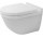 Misa Duravit Starck 3 rimless Závěsná bez splachovacieho kruhu spolu s sedadlom wolnoopającą široká, 36x54 cm, biela