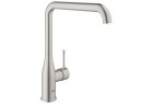 Drezová batéria GROHE Essence 1/2" na postavení, wys. 300 mm, supersteel, páková