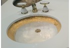  Umývadlo pod dosku Laureate Polished Gold Oválna 49x41cm 