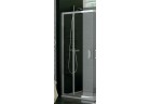 Sprchový kút, posuvné dvere SanSwiss TOP-LINE TOP ľavé, szer. 900 mm, wys. 1900 mm, strieborná matné, číre 
