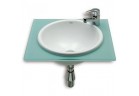 Umývadlo Roca Foro priemer 36 cm, biela