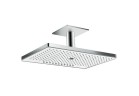 Horná sprcha Hansgrohe Rainmaker Select 460 3jet stropná, dł. 164 mm, biela/chróm, EcoSmart