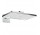 Horná sprcha Hansgrohe Rainmaker Select 460 2jet dł. 590 mm, biela/chróm, rameno 461 mm