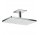 Horná sprcha Hansgrohe Rainmaker Select 460 1jet stropná, dł. 164 mm, biela/chróm