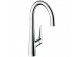 Bateria kuchenna 1-uchwytowa Hansgrohe Talis S 200 wys. 400 mm, chrom, wyciągana wylewka- sanitbuy.pl