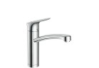 Drezová batéria 1 držiak Hansgrohe Logis 160 wys. 271 mm, chróm, montáž przed oknem