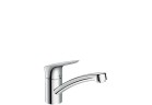 Drezová batéria 1 držiak Hansgrohe Logis 120 CoolStart Eco wys. 194 mm, chróm