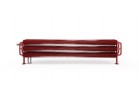 Radiátor Terma Ribbon HSD 19x194 cm - biely/ farba