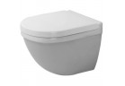 Misa Duravit Starck 3 Compact 36x48,5 cm, Závěsná, skrátené+sedadlo s pozvoľným sklápaním široká