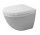 Misa Duravit Starck 3 Compact 36x48,5 cm, Závěsná, skrátené+sedadlo s pozvoľným sklápaním široká