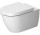 Závesné wc Duravit Darling New Rimless, bez splachovacieho kruhu, 37x54 cm, biela