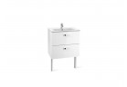 Súprava skrinka + umývadlo Roca Victoria Basic Unik 60 cm biely,