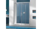 Dverí posuvné Sanpast 4/TX5b, zo 4 častí, 130x190 cm, sklo číre W0, Glass Protect