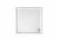 Štvorcová sprchová vanička, akrylátové Roca Malaga Square Flat 80 x 80 x 4 cm, biela - sanitbuy.pl
