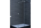 Dverí posuvné Huppe Xtensa Pure Walk-In 1401 - 1600 mm, pravé, z 1 časti, el. stály, číre Anti-Plaque, chróm/strieborná lesklá