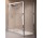 Dverí sprchové posuvné Novellini Kuadra 2P 108-114 cm ľavé, profil chróm, sklo číre