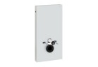 Sanitární modul Geberit Monolith do WC wiszącego, biela/hliník, H101, upevnenie 18/23 cm