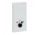 Sanitární modul Geberit Monolith do WC wiszącego, biela/hliník, H101, upevnenie 18/23 cm
