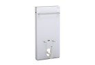 Sanitární modul Geberit Monolith pre bidet, biela/hliník, H101, upevnenie 18 cm