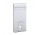 Sanitární modul Geberit Monolith pre bidet, biela/hliník, H101, upevnenie 18 cm