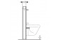 Sanitární modul Geberit Monolith do WC wiszącego, biela/hliník, H101, upevnenie 18/23 cm- sanitbuy.pl