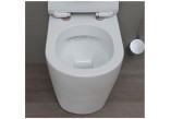 Misa na postavení WC Flaminia Link biela, goclean, odtok do podlahy- sanitbuy.pl
