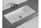 Umývadlo pod dosku Flaminia Miniwash 60 biela lesklá, 60 x 40 x 12 cm, bez prepadu- sanitbuy.pl