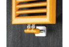 Ventil s termostatom Irsap 50 mm po osi rohový - farba