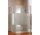 Dverí sprchové Huppe Design Pure skladacie, szer. 75 cm, strieborná matné, sklo číre