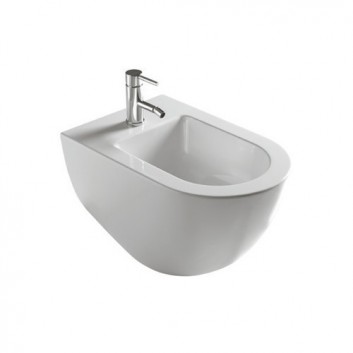 Závesný bidet Galassia Eden biela, 53 x 36 cm- sanitbuy.pl