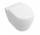 Závesné wc WC Villeroy & Boch Subway 2.0 biely Alpin, 48 x 35,5 cm, bez rantu + sedadlo s pozvoľným sklápaním široká