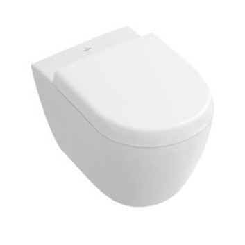 Závesné wc WC Villeroy & Boch Subway 2.0 biela Alpin CeramicPlus, 48 x 35,5 cm, bez rantu- sanitbuy.pl