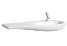 Umývadlo 1200x500x350 s otvorom pre batériu na dosku blat z ľavej strany LAUFEN ALESSI ONE 