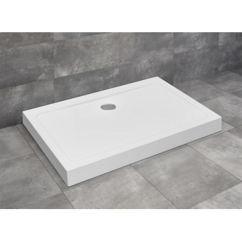 Akrylátátová sprchová vanička Radaway Doros D 900x800 pravouhlý- sanitbuy.pl