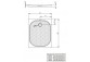 Sprchová vanička z konglomerátu 100x80cm Radaway Zantos F - sanitbuy.pl