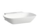 Umývadlo na stěnu 560 x 450 mm bez otvoru pre batériu SaphirKeramik Laufen INO