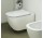 Závesné wc Ideal Standard Tesi AquaBlade 53,5x36,5 cm biela + klozetové sedátko druhu Thin, s pozvoľným sklápaním