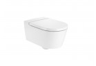 Závesné wc Roca Round Inspira rimless 37x56 cm biela 
