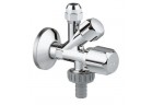 Ventil rohový Grohe WAS, kombinowany, 1/2", chróm